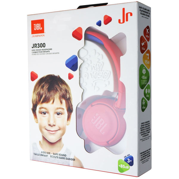 JBL JR 300 On-Ear Headphones for Kids with Safe Sound Technology - Red - JBL - Simple Cell Shop, Free shipping from Maryland!