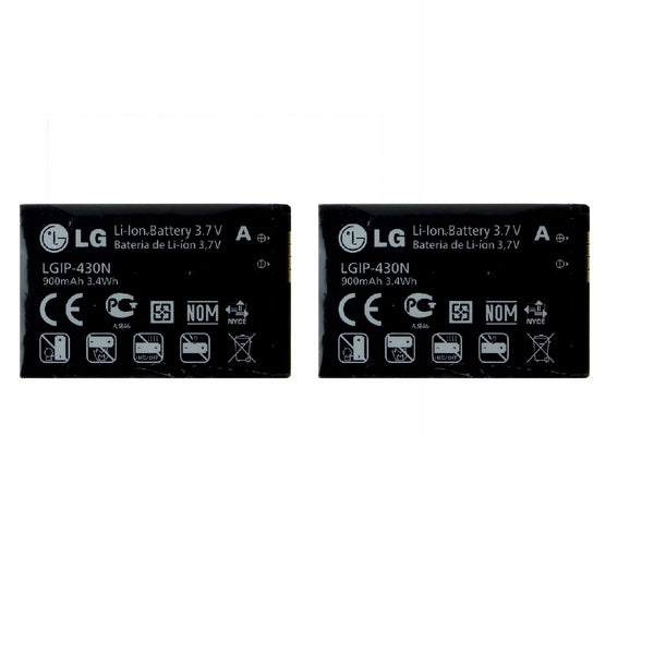 KIT 2x LG LGIP-430N 900 mAh Replacement Battery for LG LX290 - LG - Simple Cell Shop, Free shipping from Maryland!