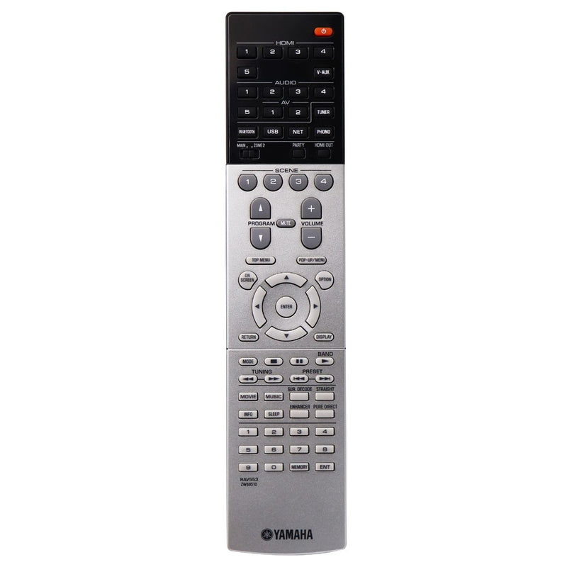 Yamaha Remote (RAV553 ZW69510) for Select Yamaha AV Receivers - Black / Gray - Yamaha - Simple Cell Shop, Free shipping from Maryland!