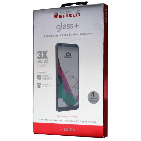 ZAGG (Glass+) Tempered Glass Screen Protector for LG G6 - Clear - Zagg - Simple Cell Shop, Free shipping from Maryland!
