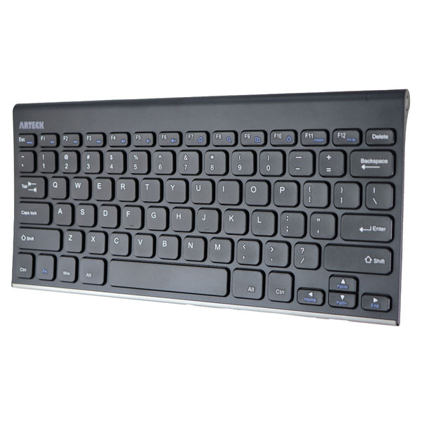 Arteck (HW086) Universal Stainless Steel 2.4Ghz USB Wireless Keyboard - Black - Arteck - Simple Cell Shop, Free shipping from Maryland!