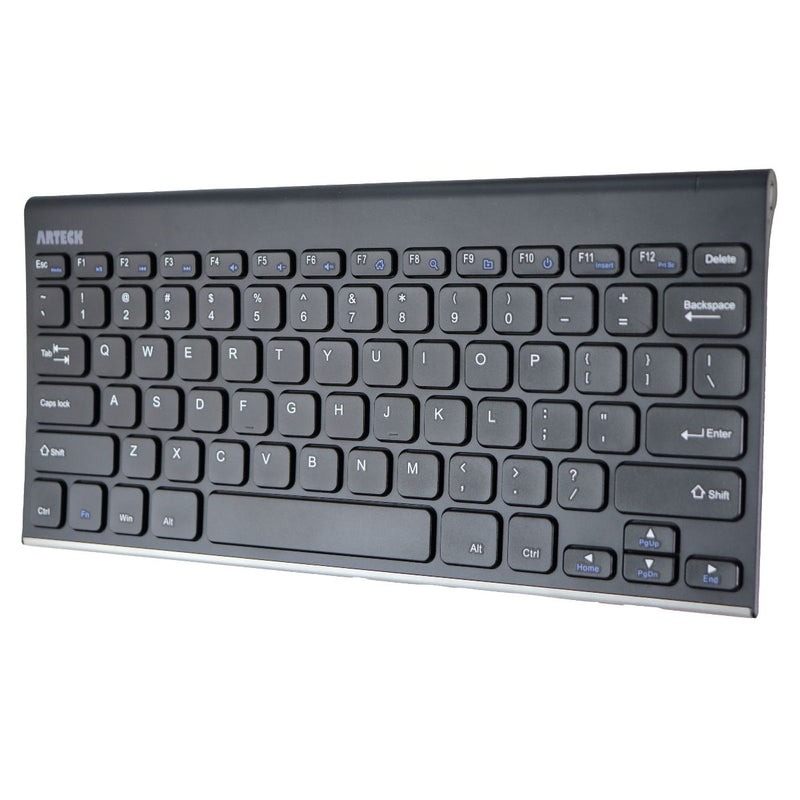 Arteck (HW086) Universal Stainless Steel 2.4Ghz USB Wireless Keyboard - Black - Arteck - Simple Cell Shop, Free shipping from Maryland!