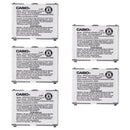 KIT 5x OEM Casio BTR741B 1390 mAh Replacement Battery for C741 Brigade - Casio - Simple Cell Shop, Free shipping from Maryland!