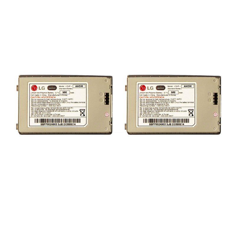 KIT 2x LG 950 mAh Replacement Battery (LGLP-AHGM) for LG Voyager - LG - Simple Cell Shop, Free shipping from Maryland!