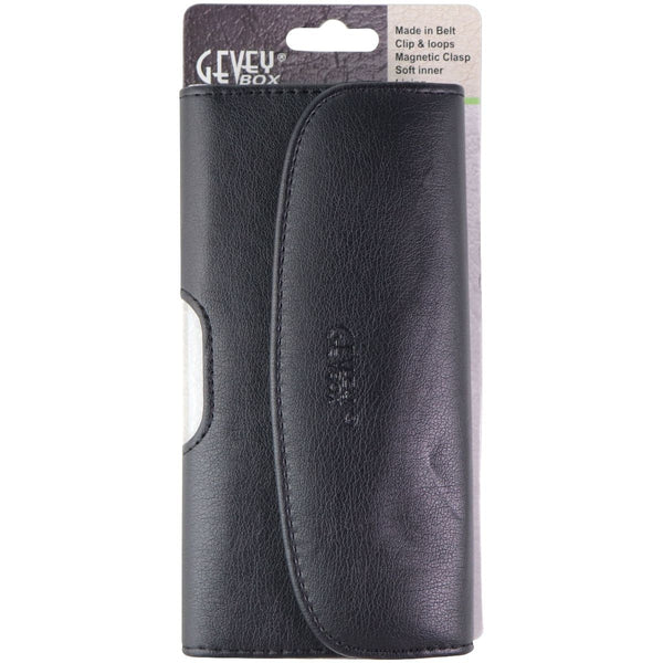 GeVey Box Premium Pouch Case for Large Smartphones - Black - GeVey Box - Simple Cell Shop, Free shipping from Maryland!