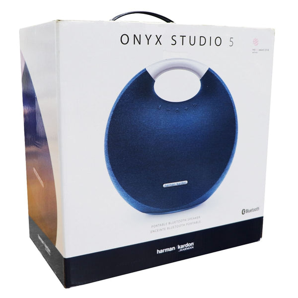 Harman Kardon Onyx Studio 5 Bluetooth Wireless Speaker - Blue (HKOS5BLUSP) - Harman Kardon - Simple Cell Shop, Free shipping from Maryland!