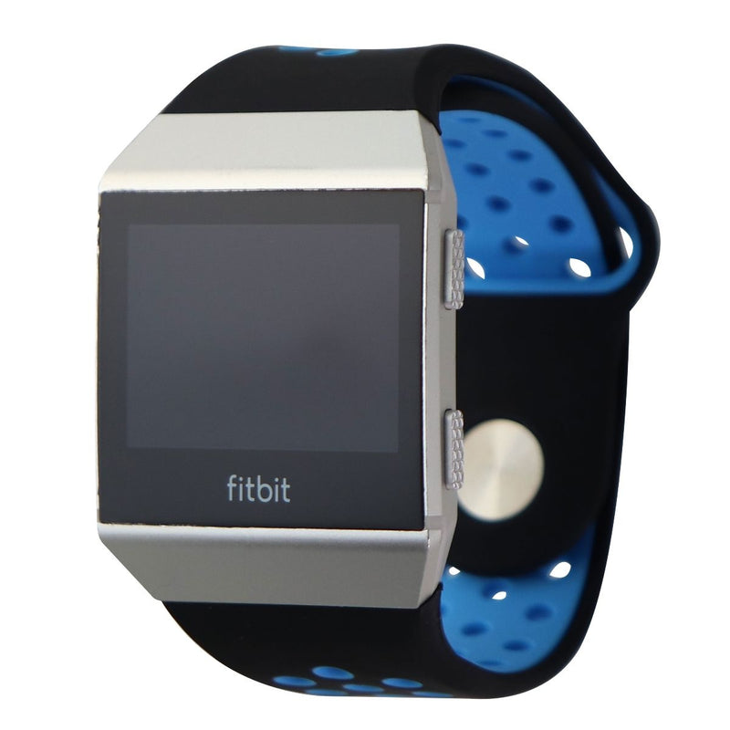 Fitbit Ionic Smartwatch - Silver / Black & Blue Sport Band (FB503) - Fitbit - Simple Cell Shop, Free shipping from Maryland!