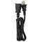 Sheng Shi Extension Cable for AC Wall Plugs (18AWGX2C) - Black (4Ft.) - Sheng Shi - Simple Cell Shop, Free shipping from Maryland!