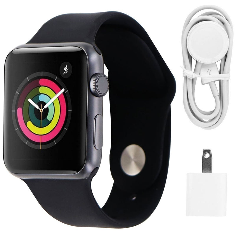 Apple Watch Series 1 (42mm) - A1803 - Space Gray Aluminum Case w/ Black Band - Apple - Simple Cell Shop, Free shipping from Maryland!