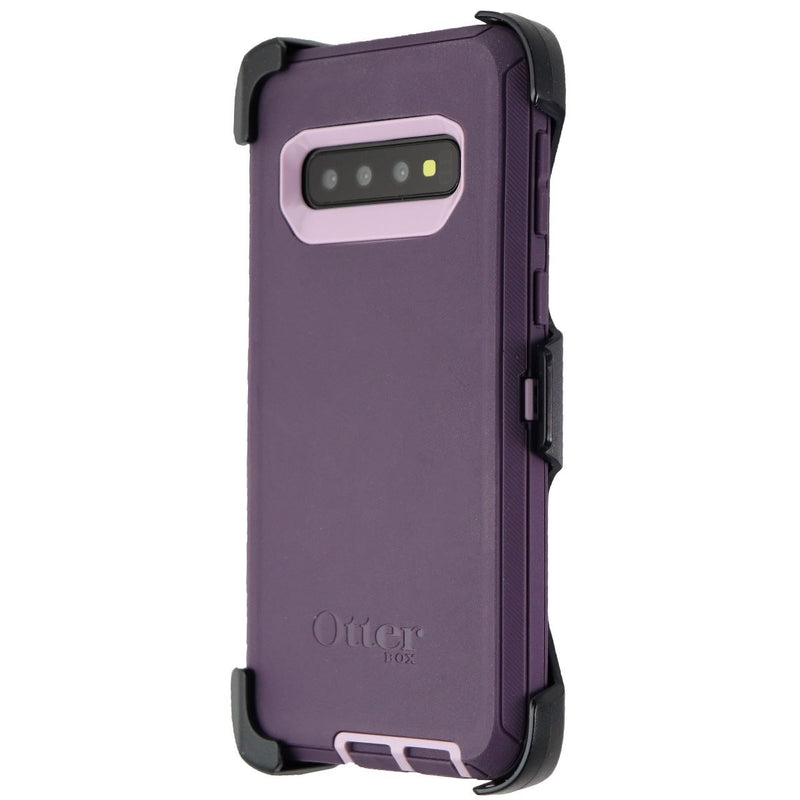 OtterBox Defender Series Case and Holster for Samsung Galaxy S10 - Purple Nebula