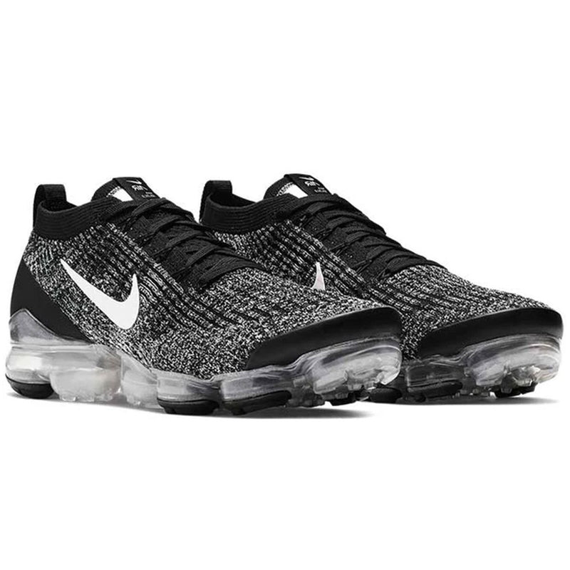 Nike Mens Vapormax Flyknit 3 Running Shoes (Black/White-Metallic Silver, 11.5) - Nike - Simple Cell Shop, Free shipping from Maryland!