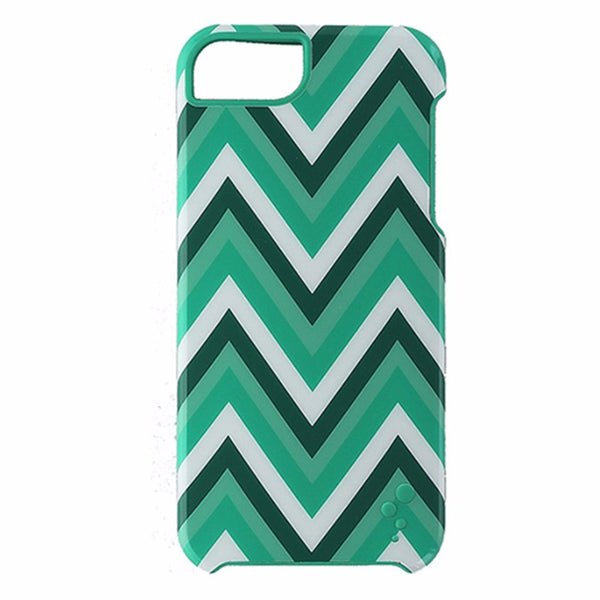 M-Edge Echo Hybrid Case for Apple iPhone 5/5s/SE - Light Green / White Zig Zags - M-Edge - Simple Cell Shop, Free shipping from Maryland!