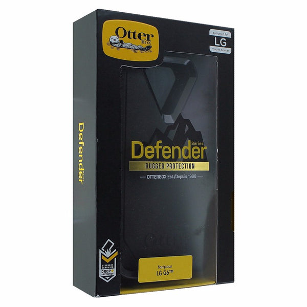 OtterBox Defender Series Case and Holster for LG G6 Smartphone - Black