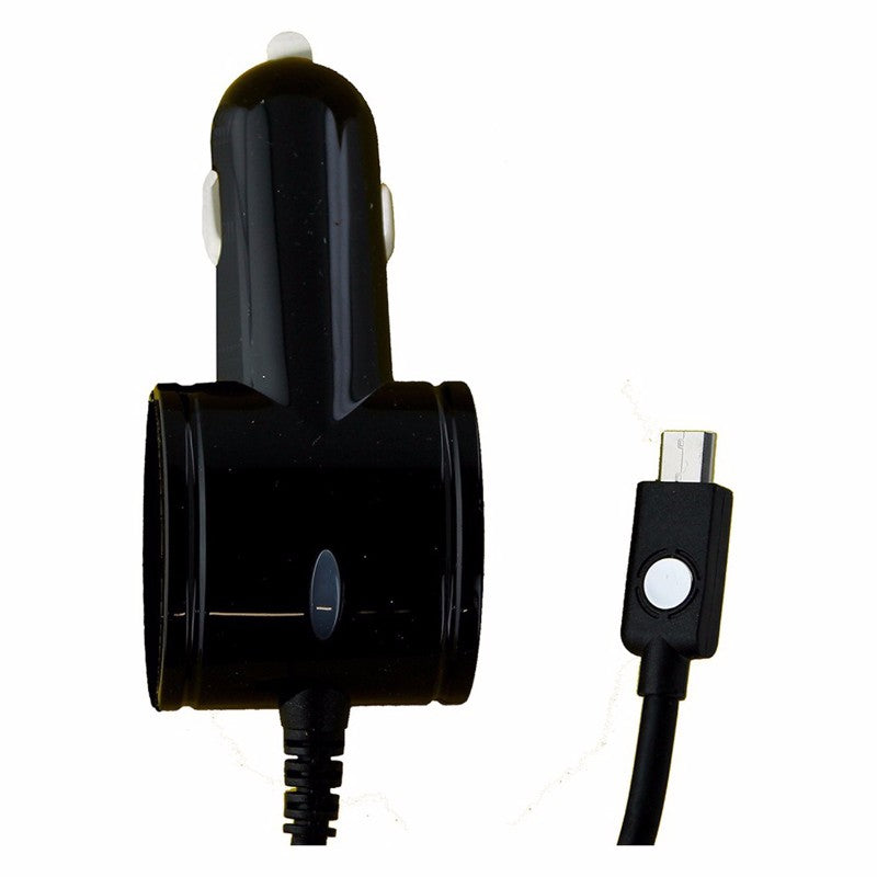 Qmadix 7Ft Micro USB Vehicle Power Charger-Black - Qmadix - Simple Cell Shop, Free shipping from Maryland!