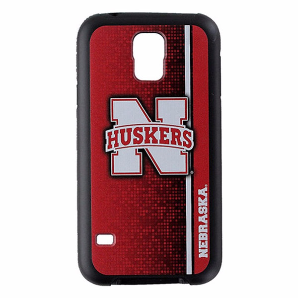 NCAA Nebraska Huskers Rugged Series Phone Case for Samsung Galaxy S5 - Red/Black - ProMark - Simple Cell Shop, Free shipping from Maryland!