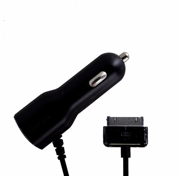 PureGear Car Charger with 30-Pin Connector for Apple 1st Gen Devices - Black - PureGear - Simple Cell Shop, Free shipping from Maryland!