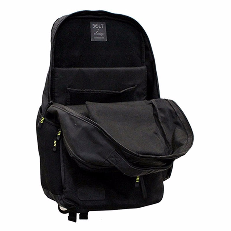 M-Edge Bolt Series Backpack w/ Battery for Up to 17 inch Devices - Black - M-Edge - Simple Cell Shop, Free shipping from Maryland!