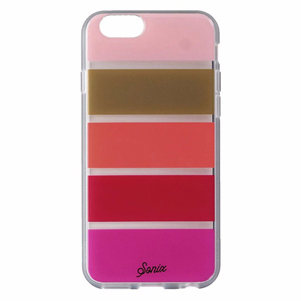 Sonix Clear Coat Hybrid Case for iPhone 6s and 6 - Sienna Stripe / Red / Pink - Sonix - Simple Cell Shop, Free shipping from Maryland!