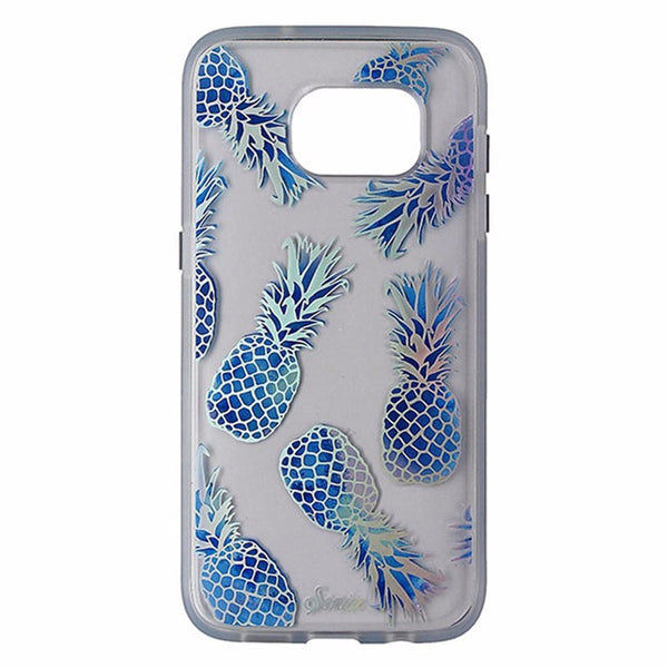 Sonix Clear Coat Case for Samsung Galaxy S7 Edge - Clear / Blue / Pineapples - Sonix - Simple Cell Shop, Free shipping from Maryland!