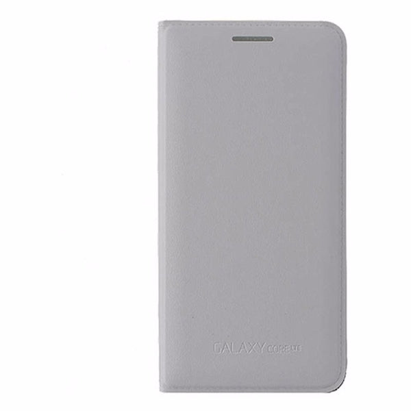 Samsung Wallet Flip Cover Case for Samsung Galaxy Core LTE - White - Samsung - Simple Cell Shop, Free shipping from Maryland!