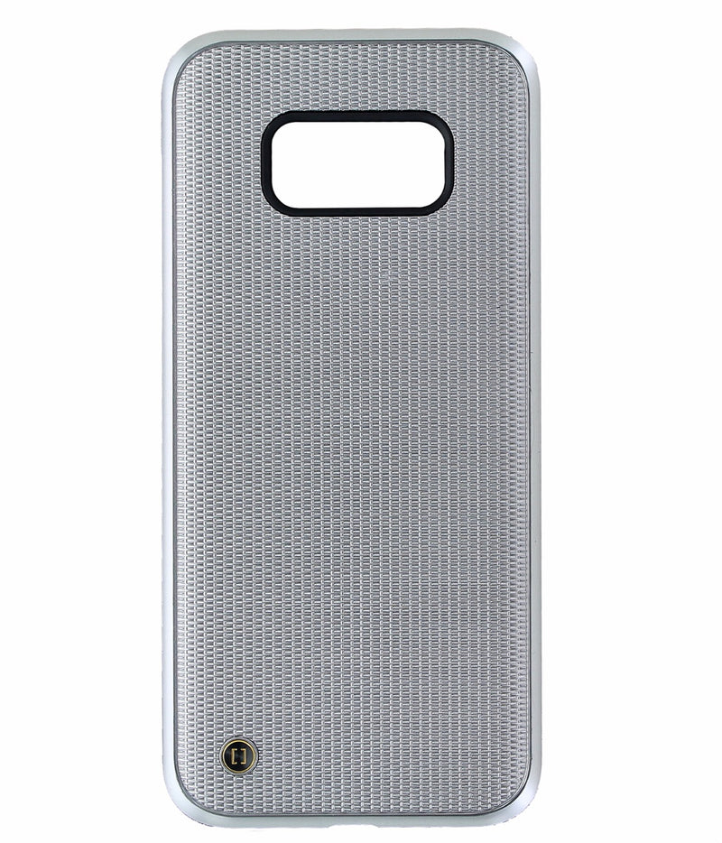 Granite Chain Veil Hybrid Case for Samsung Galaxy S8+ (Plus) - Silver - Granite - Simple Cell Shop, Free shipping from Maryland!