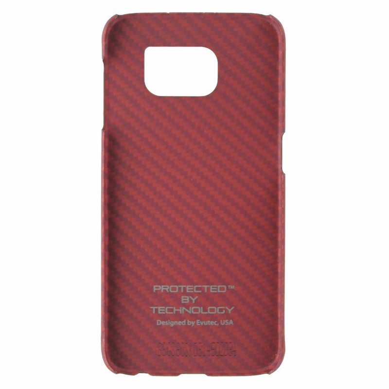 Evutec Karbon S Lorica Series Ultra Thin Shell Case for Galaxy S6 - Red/Orange - Evutec - Simple Cell Shop, Free shipping from Maryland!