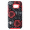 OtterBox Symmetry Series Hybrid Case for Samsung Galaxy S7 - Black/ Pink Flowers - OtterBox - Simple Cell Shop, Free shipping from Maryland!