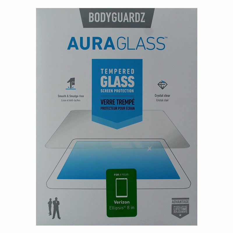 BodyGuardz AuraGlass Tempered Glass Screen Protector for Verizon Ellipsis 8 - Liquipel - Simple Cell Shop, Free shipping from Maryland!