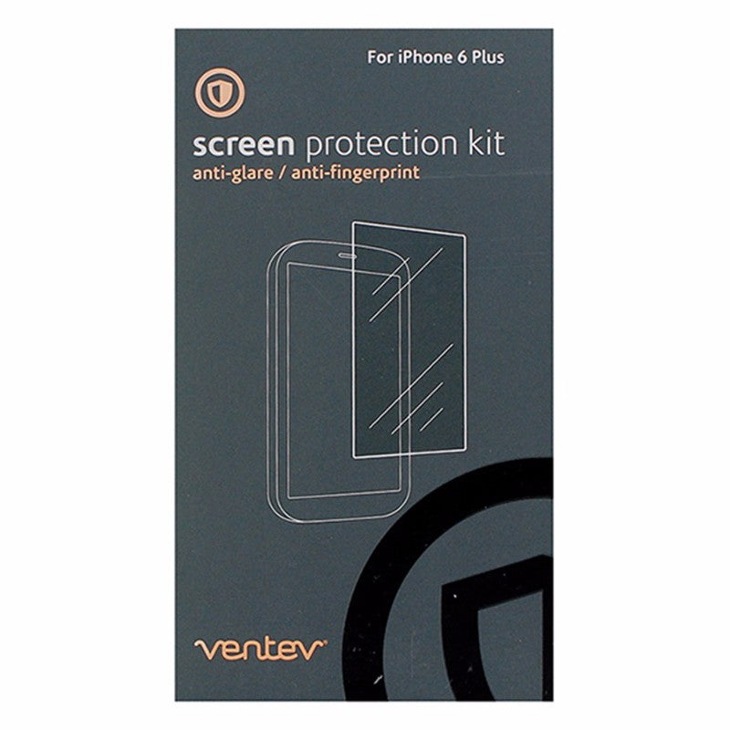 Ventev Anti-Glare Screen Protector 2 Pack for iPhone 6s Plus and 6 Plus - Clear - Ventev - Simple Cell Shop, Free shipping from Maryland!