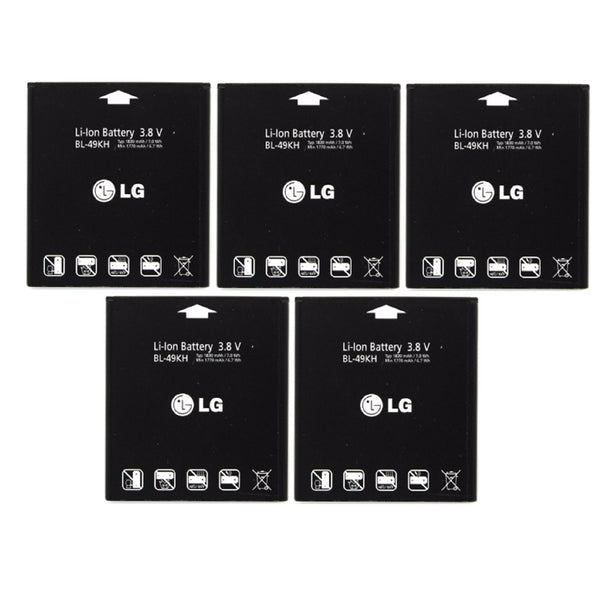 KIT 5x LG BL-49KH 1830 mAh Replacement Battery for LG Optimus - LG - Simple Cell Shop, Free shipping from Maryland!