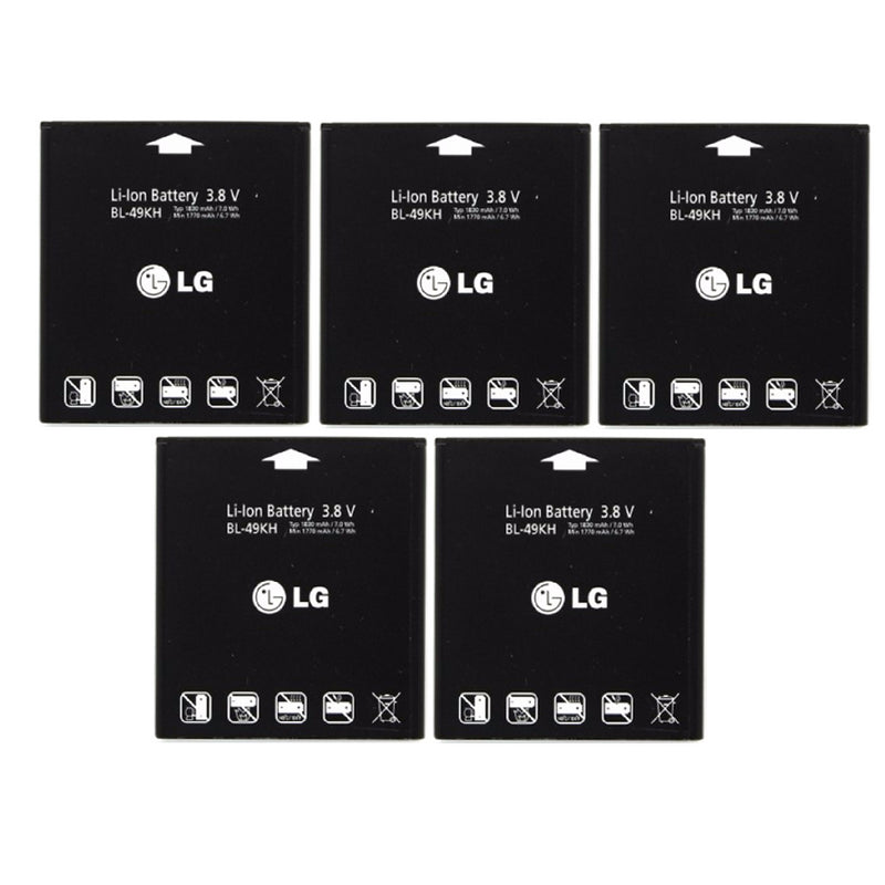 KIT 5x LG BL-49KH 1830 mAh Replacement Battery for LG Optimus - LG - Simple Cell Shop, Free shipping from Maryland!