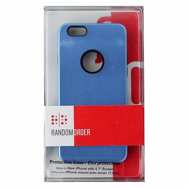 Random Order Protective Hybrid Case for Apple iPhone 6/6s - Blue / Black - Random Order - Simple Cell Shop, Free shipping from Maryland!