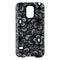 M-Edge Echo Hybrid Case Cover for Samsung Galaxy S5 - Black / White Flowers - M-Edge - Simple Cell Shop, Free shipping from Maryland!