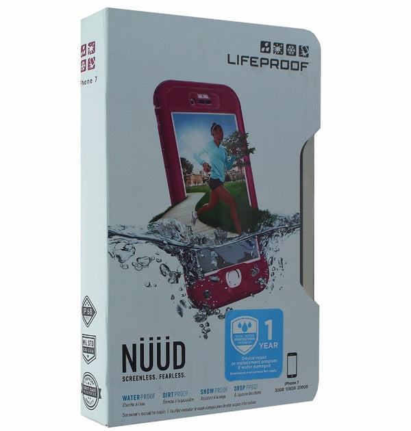 LifeProof Nuud Series Screenless Waterproof Case iPhone 7 Plum Purple Authentic - LifeProof - Simple Cell Shop, Free shipping from Maryland!