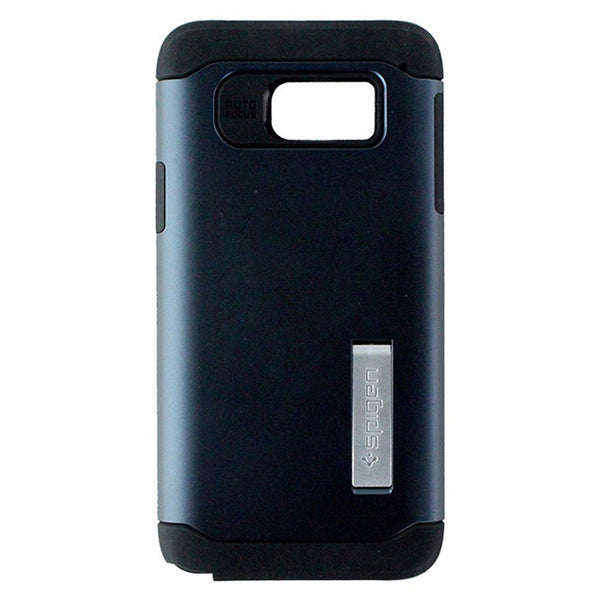 Spigen Slim Armor Dual Layer Case for Samsung Galaxy Note5 - Metal Slate /Black - Spigen - Simple Cell Shop, Free shipping from Maryland!