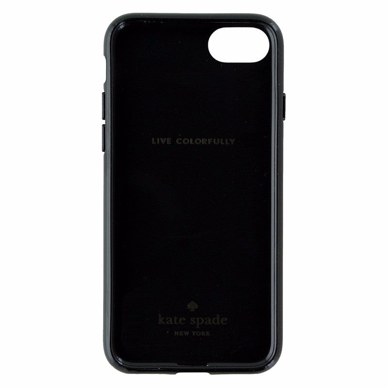 Kate Spade Flexible Hardshell for Apple iPhone 7- Stripe Black / White / Pink - Kate Spade - Simple Cell Shop, Free shipping from Maryland!