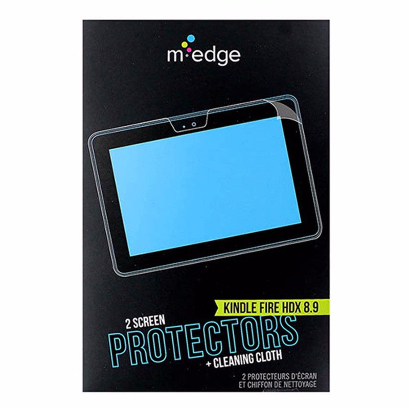 M-Edge Screen Protector 2 Pack for Amazon Kindle Fire HDX (8.9-inch) - Clear - M-Edge - Simple Cell Shop, Free shipping from Maryland!