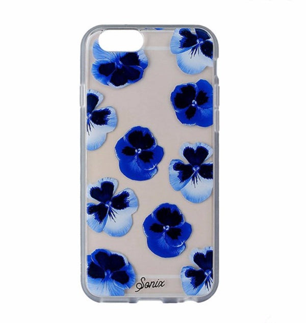 Sonix Clear Coat Hybrid Case for iPhone 6 / 6s - Clear / Blue Flowers - Sonix - Simple Cell Shop, Free shipping from Maryland!