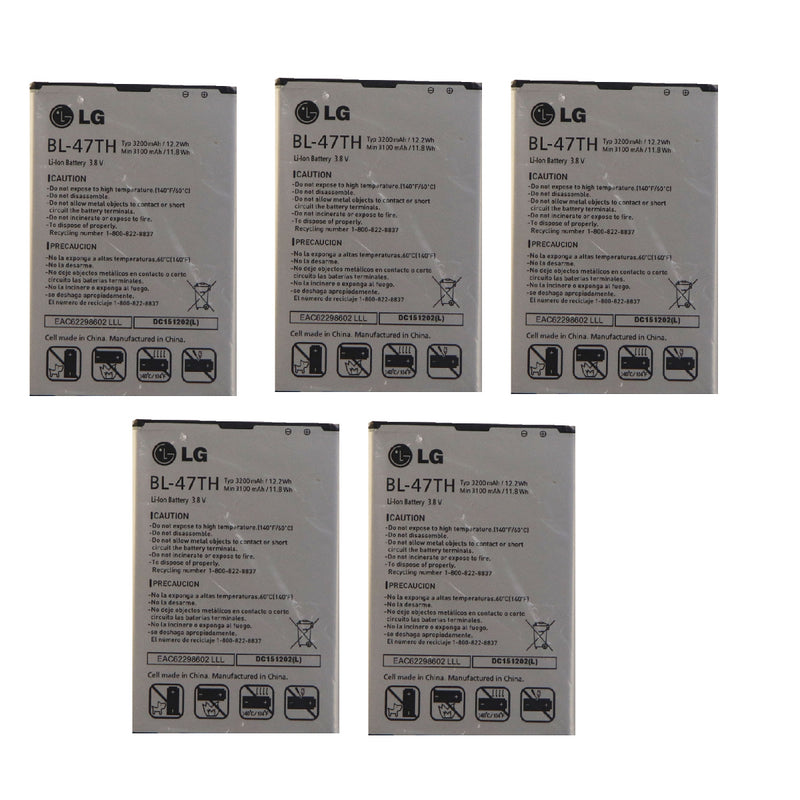 KIT 5x LG BL-47TH Li-ion Battery 3200mAh for Optimus G Pro - LG - Simple Cell Shop, Free shipping from Maryland!
