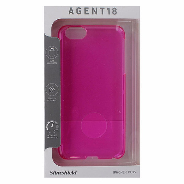 Agent 18 SlimShield Hardshell Case for iPhone 6 Plus / 6s Plus -Translucent Pink - Agent18 - Simple Cell Shop, Free shipping from Maryland!