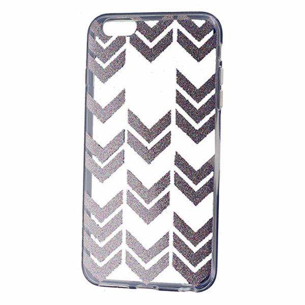 Incipio Design Hybrid Case for iPhone 6 Plus / 6s Plus - Silver Glitter Arrows - Incipio - Simple Cell Shop, Free shipping from Maryland!