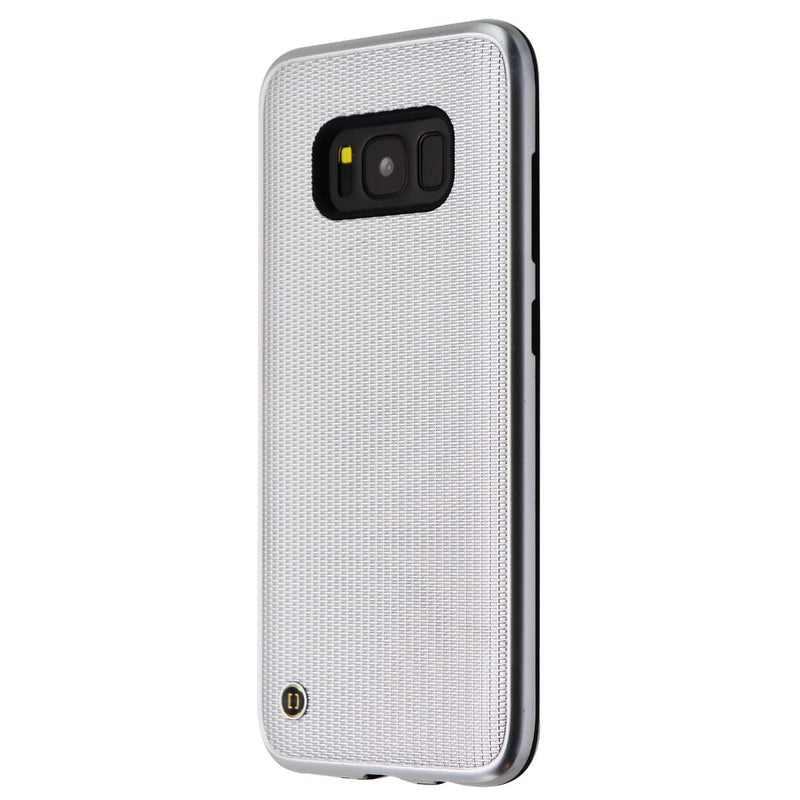 Granite Chain Veil Hybrid Slim Case Cover for Samsung Galaxy S8 - Silver - Granite - Simple Cell Shop, Free shipping from Maryland!