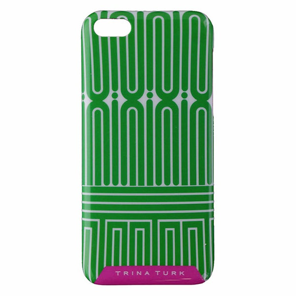 M Edge Trina Turk Series Slim Hardshell Case for iPhone 5C - Green / Pink - M-Edge - Simple Cell Shop, Free shipping from Maryland!