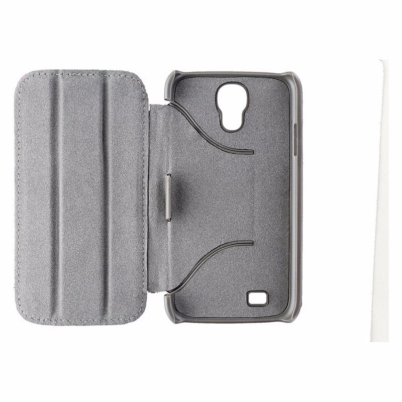 Reiko Leather Folio Flip Case for Samsung Galaxy S4 - Blue / Gray - Reiko - Simple Cell Shop, Free shipping from Maryland!
