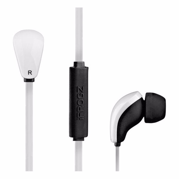 iFrogz Coda Series Earbud Headphones with Microphone - White / Black - iFrogz - Simple Cell Shop, Free shipping from Maryland!