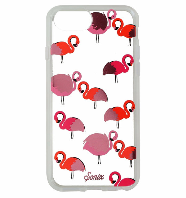 Sonix Clear Coat Hybrid Case for Apple iPhone 7/6s/6 - Clear / Flamingos - Sonix - Simple Cell Shop, Free shipping from Maryland!