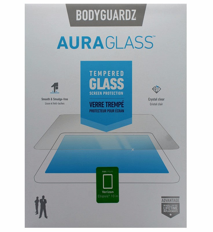 BodyGuardz Aura Glass Tempered Glass Screen Protector for Ellipsis 10 - Clear - BODYGUARDZ - Simple Cell Shop, Free shipping from Maryland!