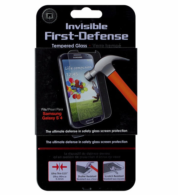 Qmadix Invisible First Defense Tempered Glass for Samsung Galaxy S4 - Clear - Qmadix - Simple Cell Shop, Free shipping from Maryland!