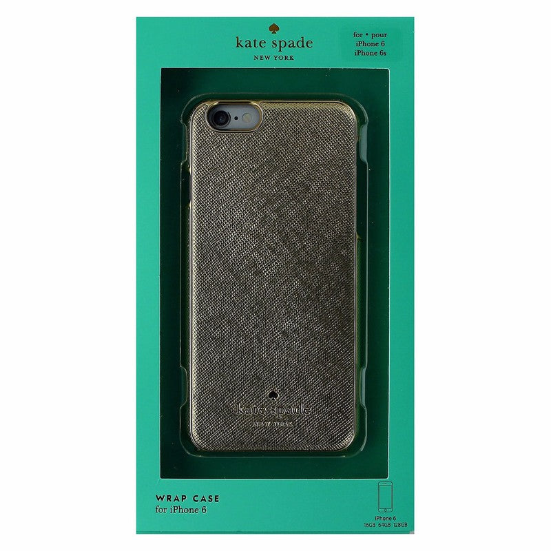 Kate Spade New York Hardshell Wrap Case for Apple iPhone 6/6s - Saffiano Gold - Kate Spade - Simple Cell Shop, Free shipping from Maryland!