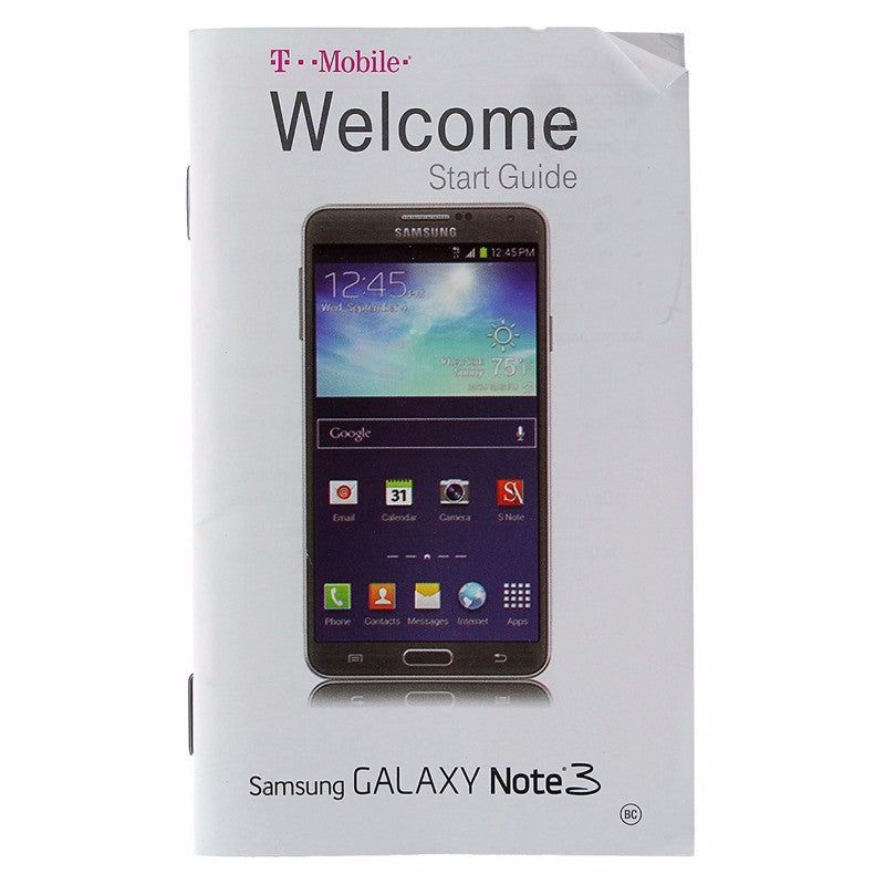 T-Mobile Samsung Galaxy Note 3 Manual / Consumer Info / Product Safety Info - Samsung - Simple Cell Shop, Free shipping from Maryland!